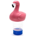thumbnail image 1 of WWD POOL Chlorine Dispenser Floating Pool Bromine Holder for 3" Chemical Tablets Flamingo, 1 of 5