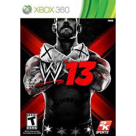 Pre-Owned WWE 13 Video Game for Xbox 360, Physical Format, Sports Game, 4 Offline Players