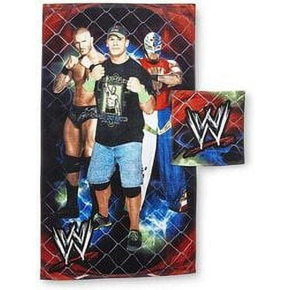 WWE 2 Piece Bath Set