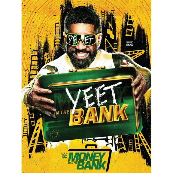 WWE 2024 Money In The Bank 18" x 24" Event Poster Art Photograph