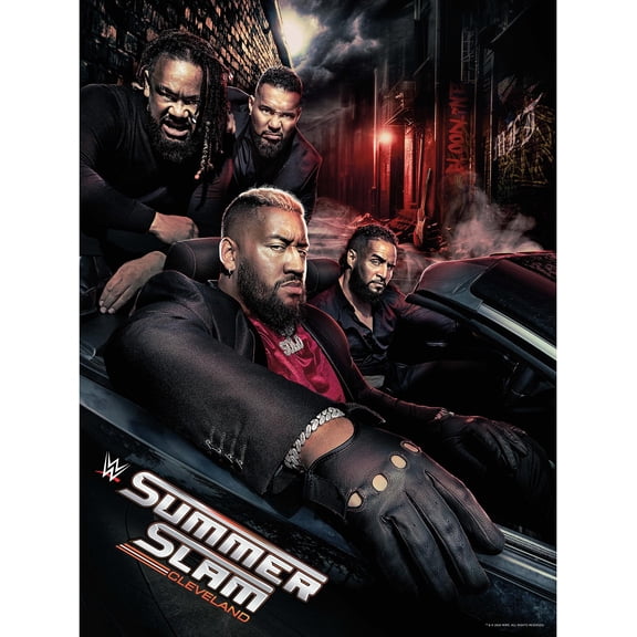 WWE 2024 SummerSlam 18" x 24" Event Poster Art Photograph