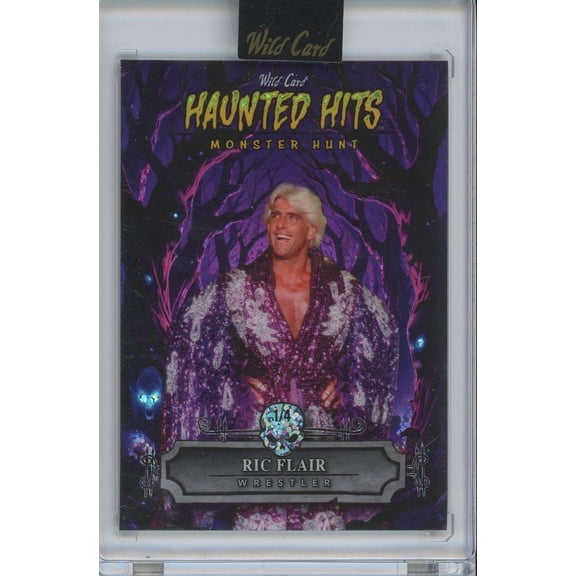 WWE 2025 Wild Card Haunted Hits 1/4  Ric Flair