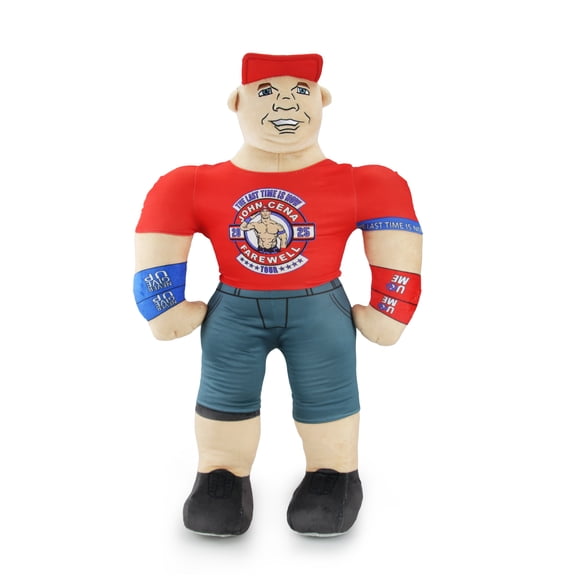 WWE 23" Full Body Plush John Cena - Updated Attire, Stuffed Action Figure, Children Ages 3+