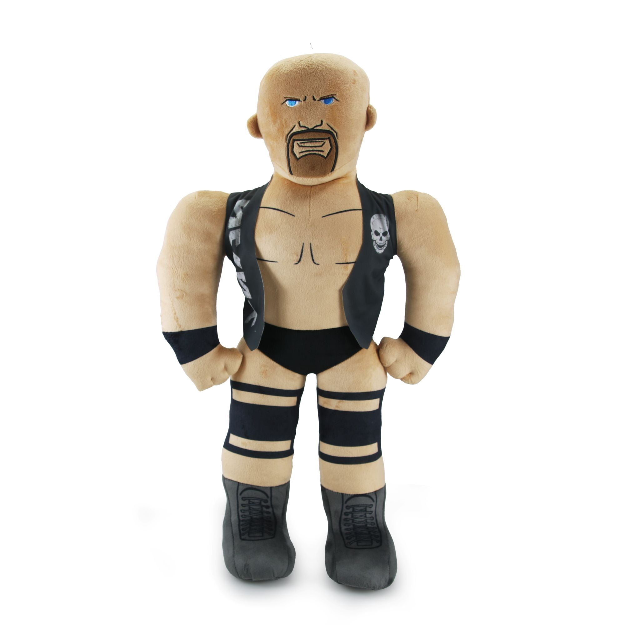 WWE 23" Full Body Plush Stone Cold, Stuffed Action Figure, Children Ages 3+