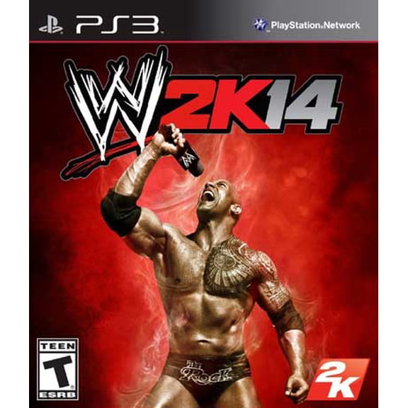 Pre-Owned WWE 2K14 Simulation Video Game for PlayStation 3, 4 Offline Players Parental Controls