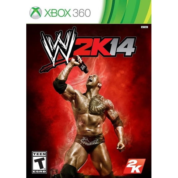 Restored WWE 2K14 Sports Game Physical Video Game for Xbox 360