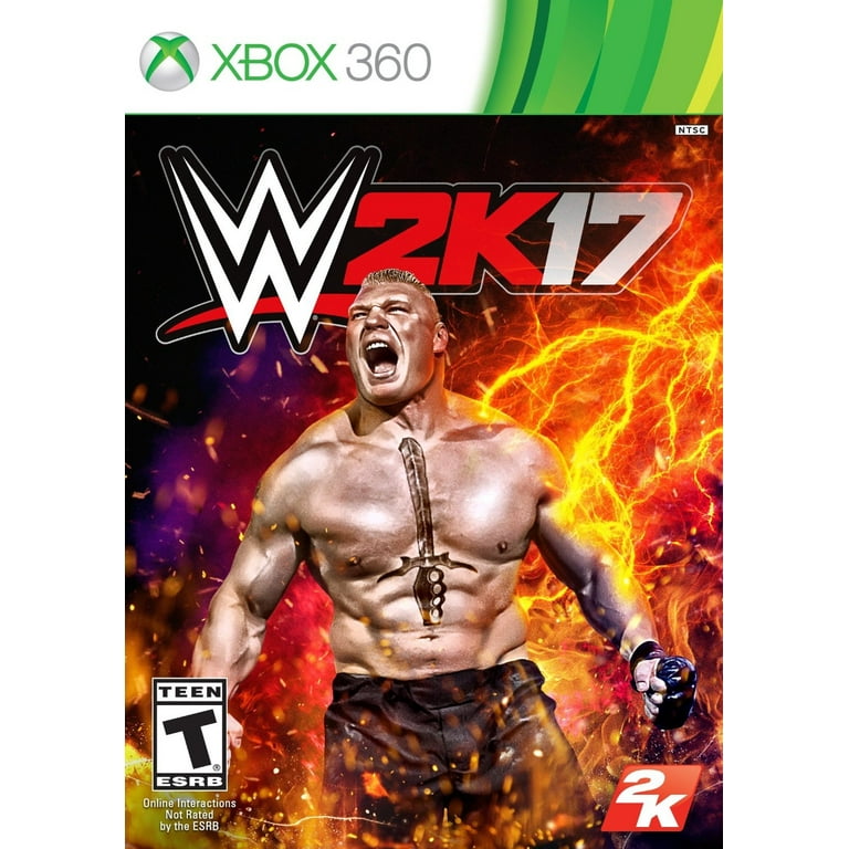 WWE 2K17 2K Xbox 360 710425497537 Walmart