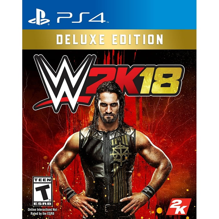 WWE 2K18 Deluxe Edition, 2K, PlayStation 4, 710425570056 - Walmart.com