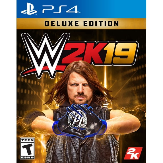 WWE 2K19 Deluxe Edition, 2K, PlayStation 4, 710425570728