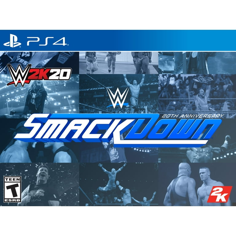 Ugle Comorama lineær WWE 2K20 SmackDown! 20th Anniversary Edition, 2K, PlayStation 4,  710425575419 - Walmart.com
