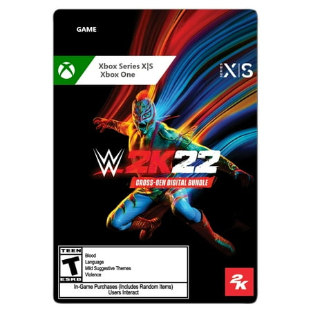 WWE 2K22 Cross-Gen Digital Bundle - Xbox One, Xbox Series X