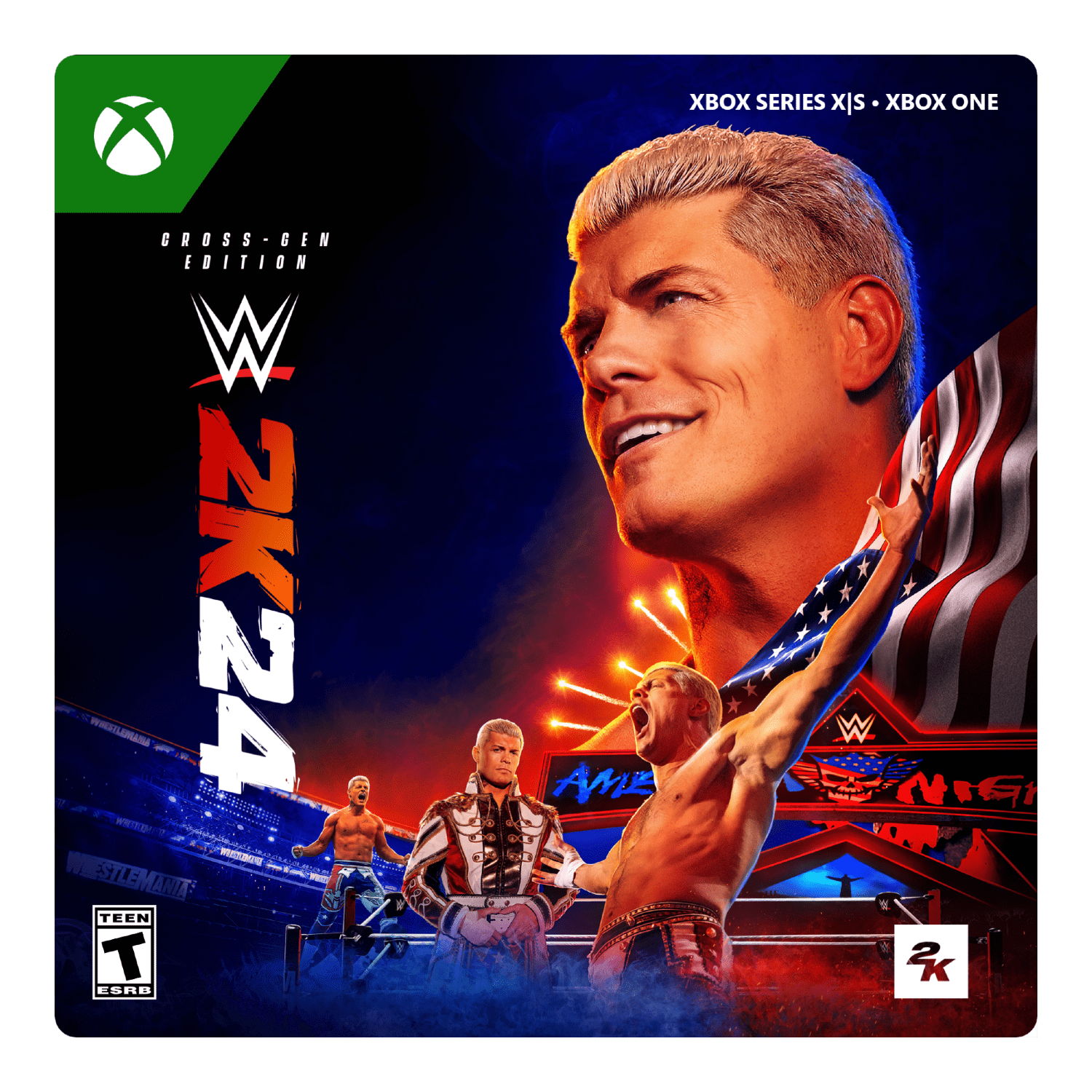 WWE 2K24 (Cross-Gen) - Xbox One, Xbox Series X|S [Digital]