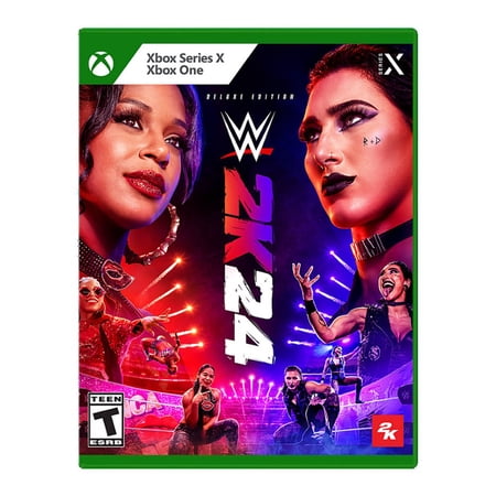 WWE 2K24 Deluxe Edition for Xbox Series X [VIDEOGAMES] Xbox Series X
