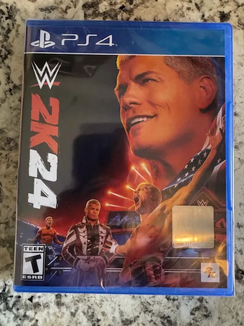 WWE 2K24 PS4 Brand New Factory Sealed PlayStation 4