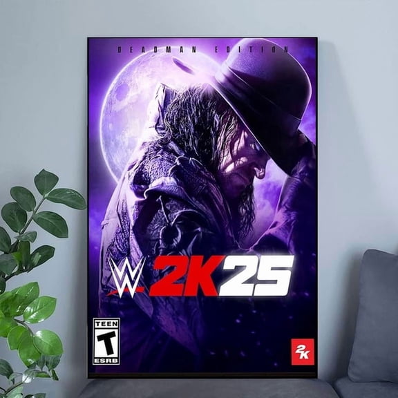WWE 2K25 Deadman Edition Poster Series Game Art Wall Decor Poster Size 24''x36'' GoldenGate Collective
