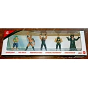 WWE 5pk Collector 2.5" Figures: CENA, ROCK, UNDERTAKER, STROWMAN ROMAN REIGNS
