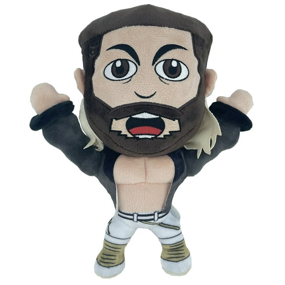 WWE 9" Plush Seth Rollins, Stuffed Action Figure, Children Ages 3+(Selections May Vary)