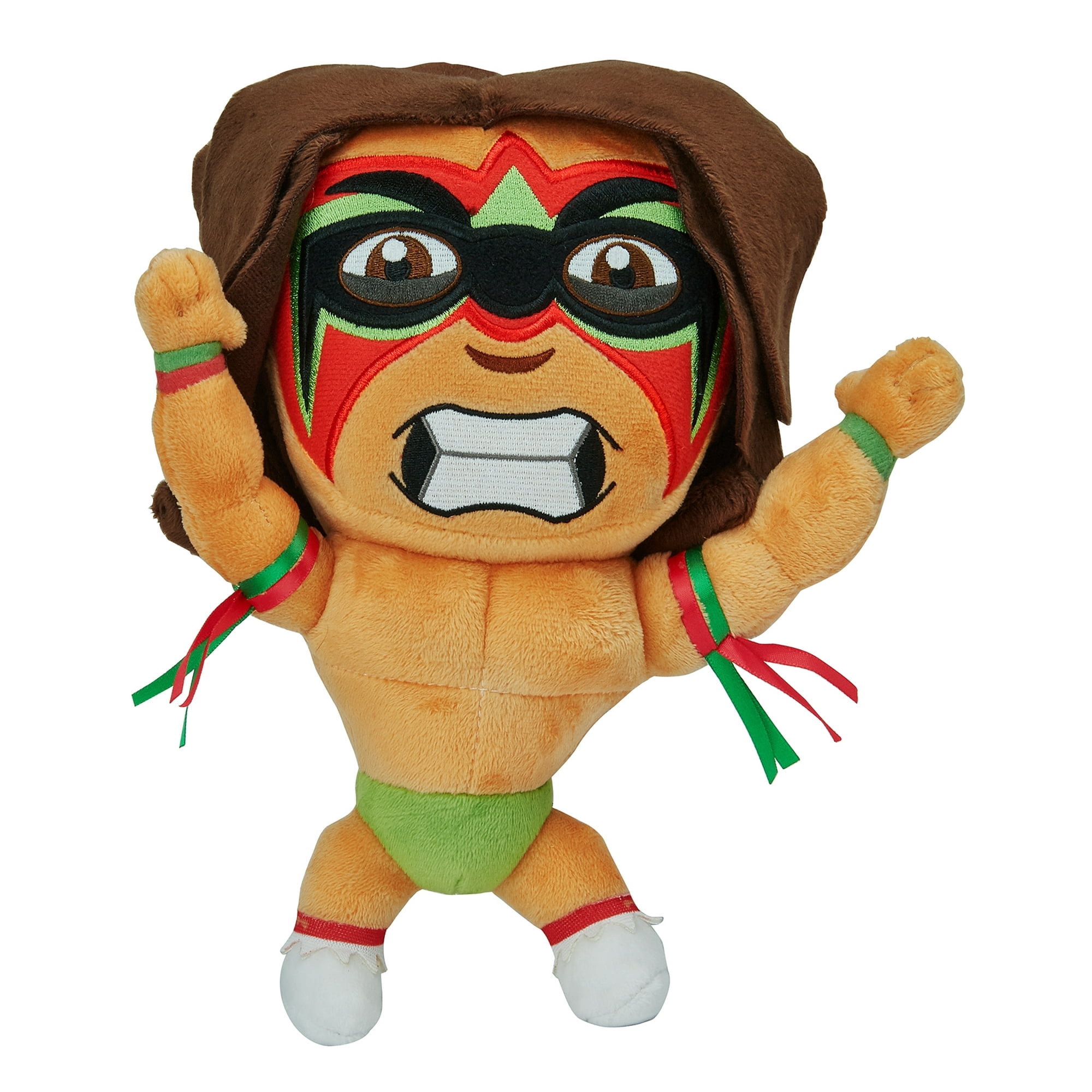 WWE Ultimate Warrior Plush Action Figure - Iconic Superstars