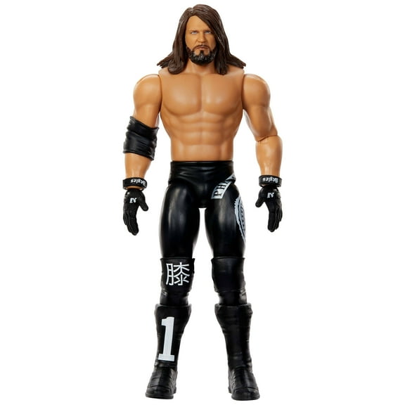 WWE AJ Styles Action Figure, Main Event Series #154 6-inch Collectible Superstar with Articulation
