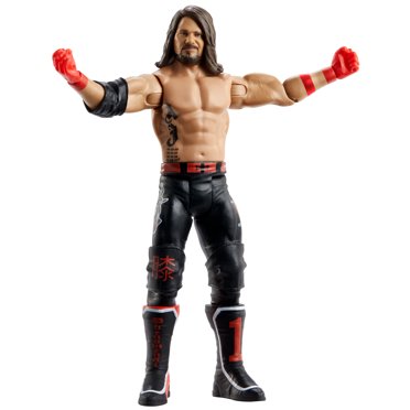 WWE BASIC AJ STYLES ACTION FIGURE NEW MATTEL 2016 WWF WCW NXT ECW TNA SMACKDOWN