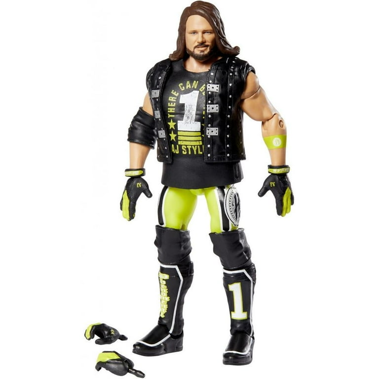 WWE AJ Styles Elite Collection Action Figure - Walmart.com