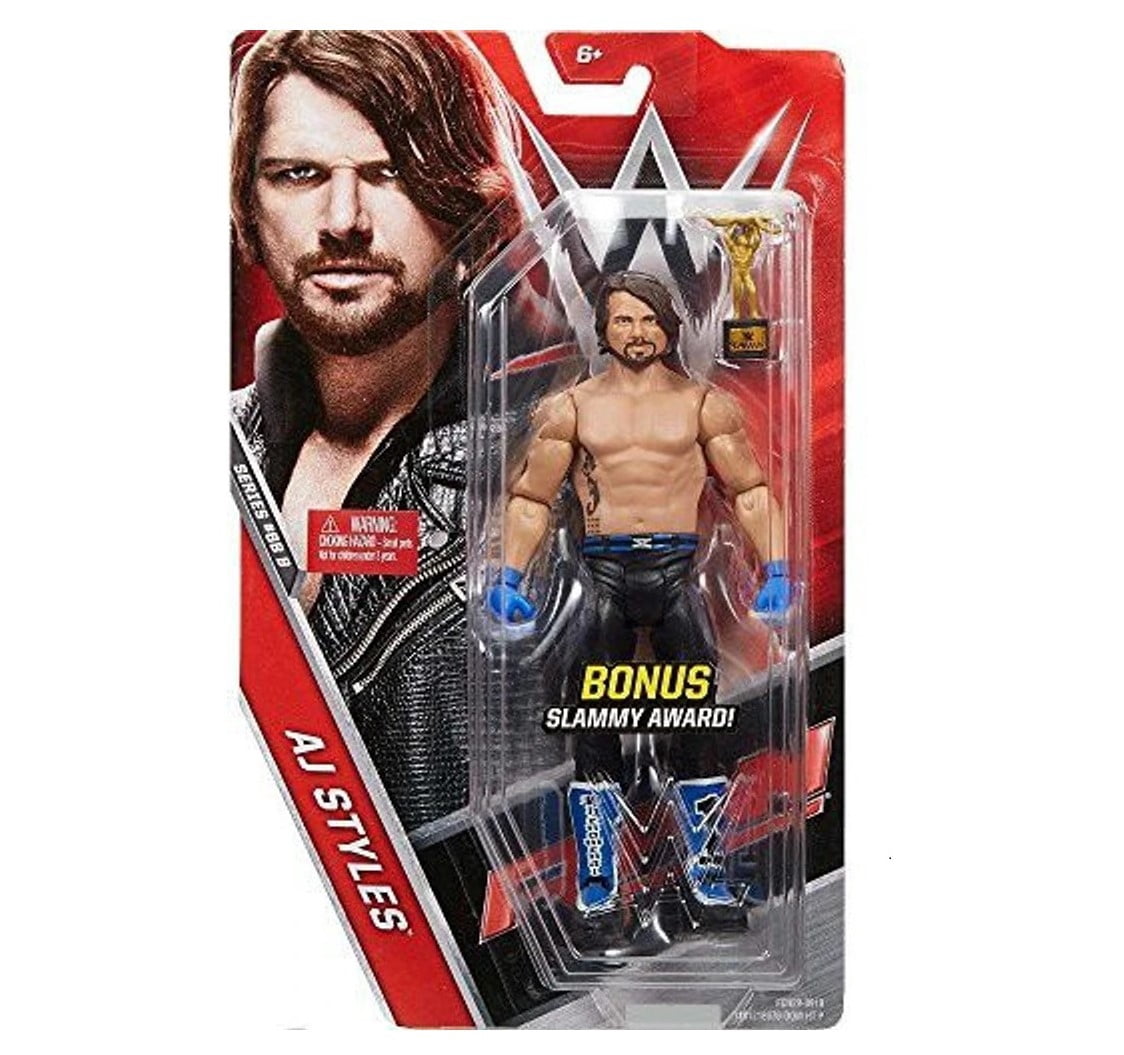 Mattel WWE AJ Styles Action Figure Series #68B Wrestling