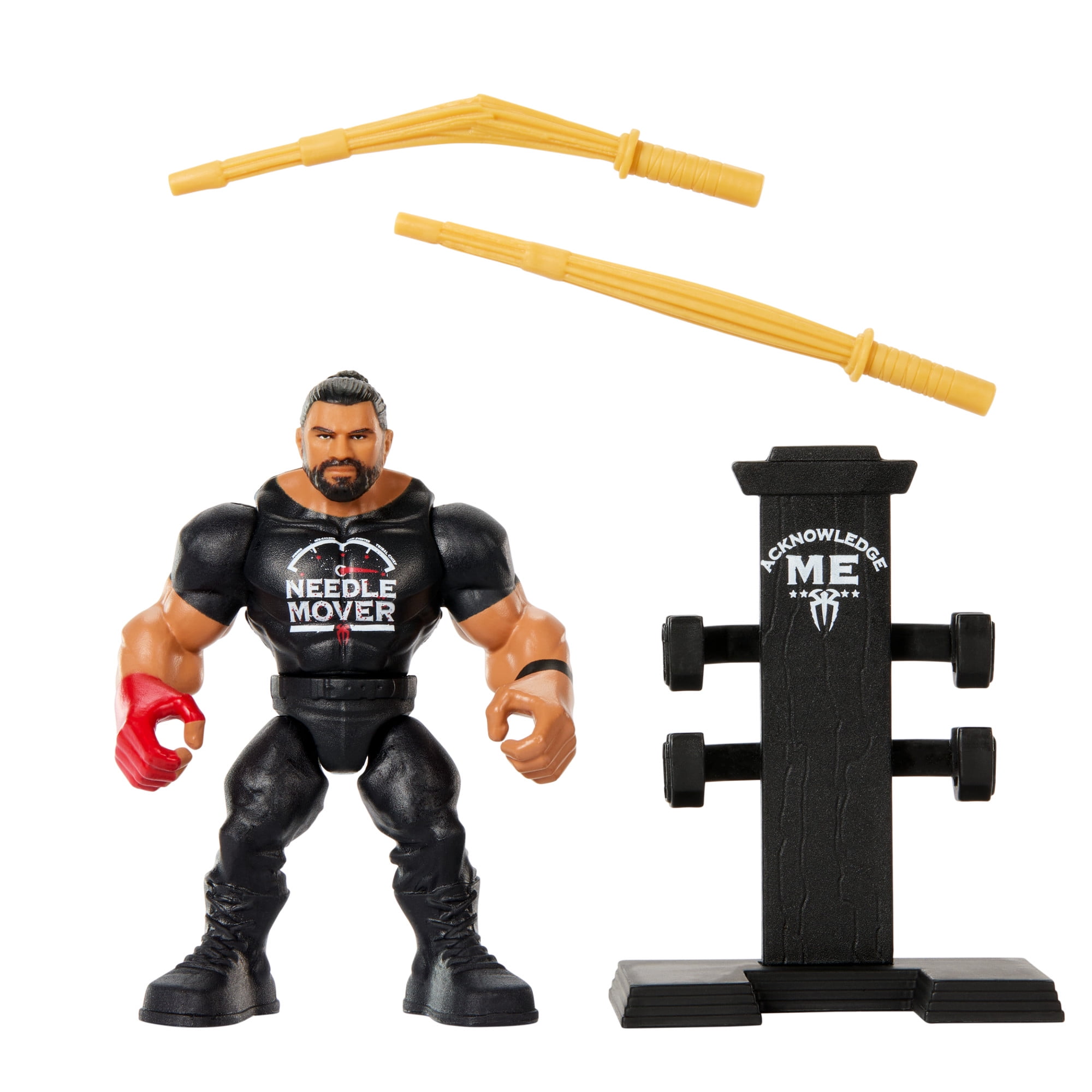 WWE Roman Reigns Knuckle Crunchers Action Figure with Wrestling