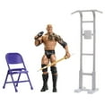 WWE NXT The Rock Action Figure with Rey Mysterio, Ringside Battle Accessories & Toys