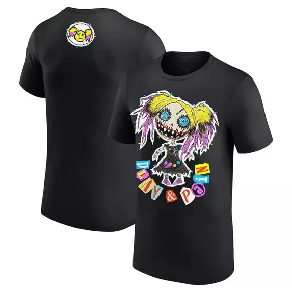 WWE Alexa Bliss Black T-Shirt , Play & Pain