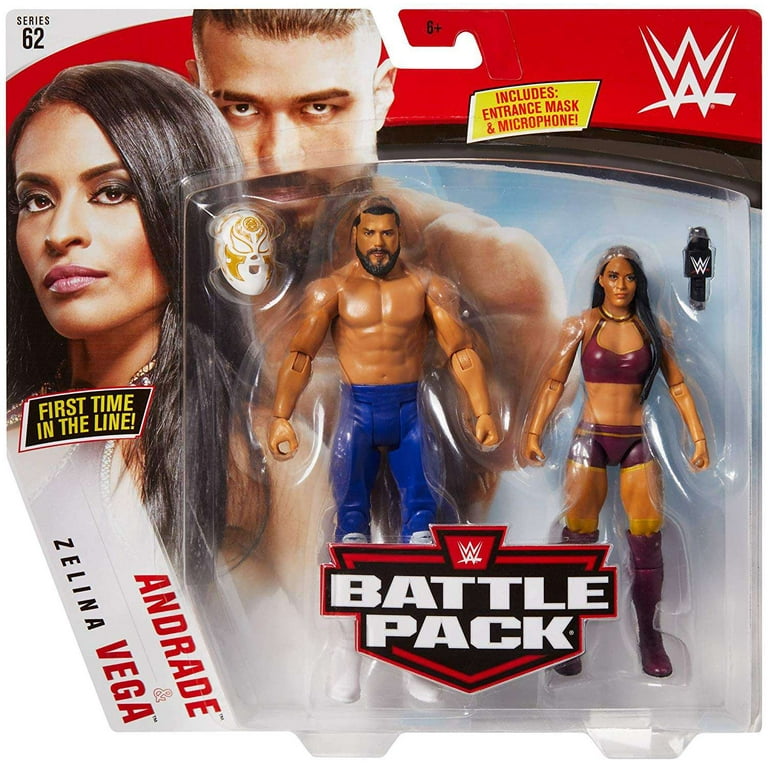 WWEフィギュア WWE Andrade & Zelina Vega 2-Pack - Walmart.com