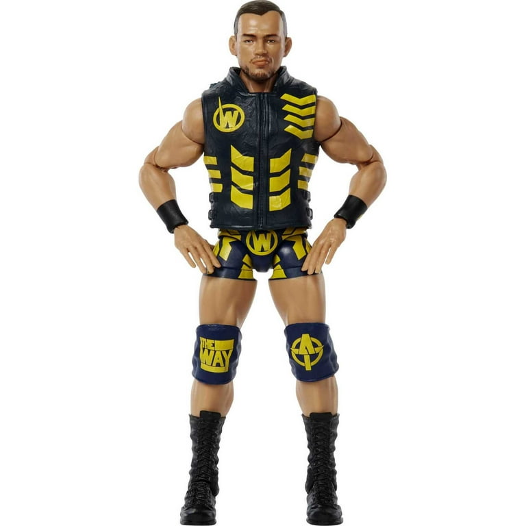 WWE Austin Theory Elite Collection Action Figure with Themed Accessories 