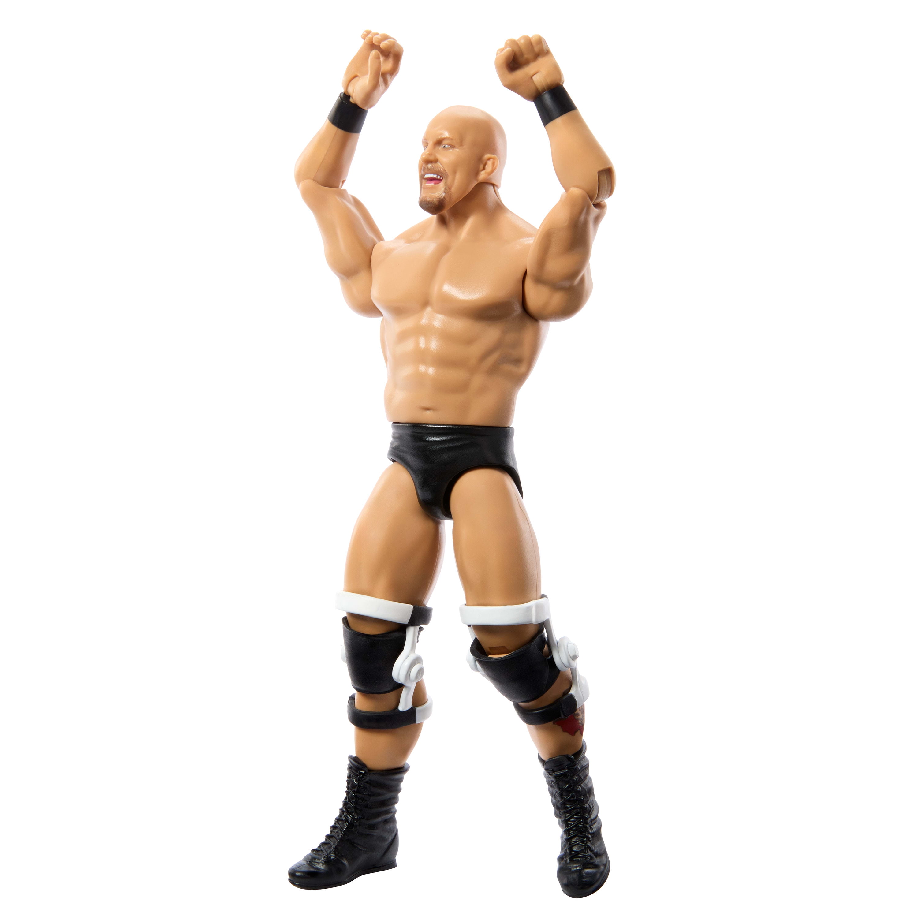 WWE Stone Cold Steve Austin Action Figure, 6-inch Collectible Superstar with Articulation