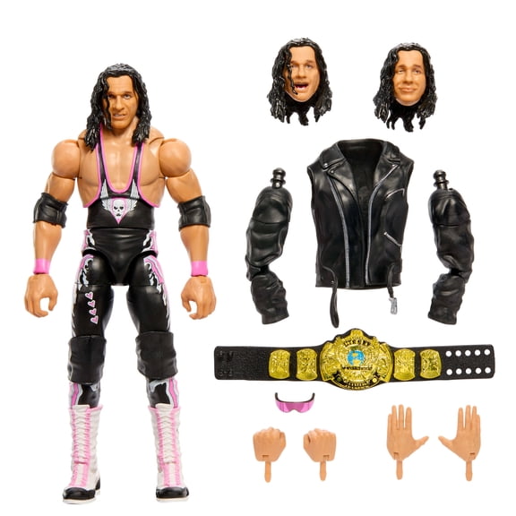 WWE Ultimate Edition Greatest Hits Bret "Hit Man" Hart Action Figure
