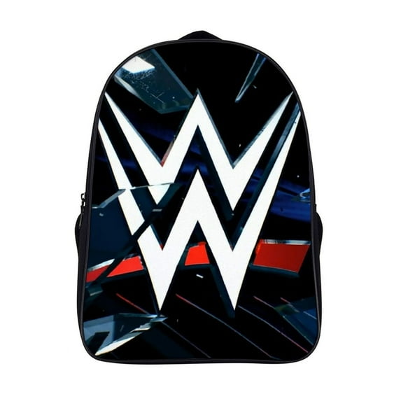 WWE Backpack 16 Inch Bookbag Casual Daypack Travel Backpacks for Work Hiking Camping