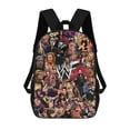 thumbnail image 1 of WWE Backpack 17 Inch Bookbag Casual Daypack Travel Backpacks for Work Hiking Camping, 1 of 8