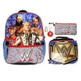 thumbnail image 1 of WWE Backpack 5-Piece Set Undisputed Champion 16" Book Bag with Insulated Lunch Box, 1 of 5