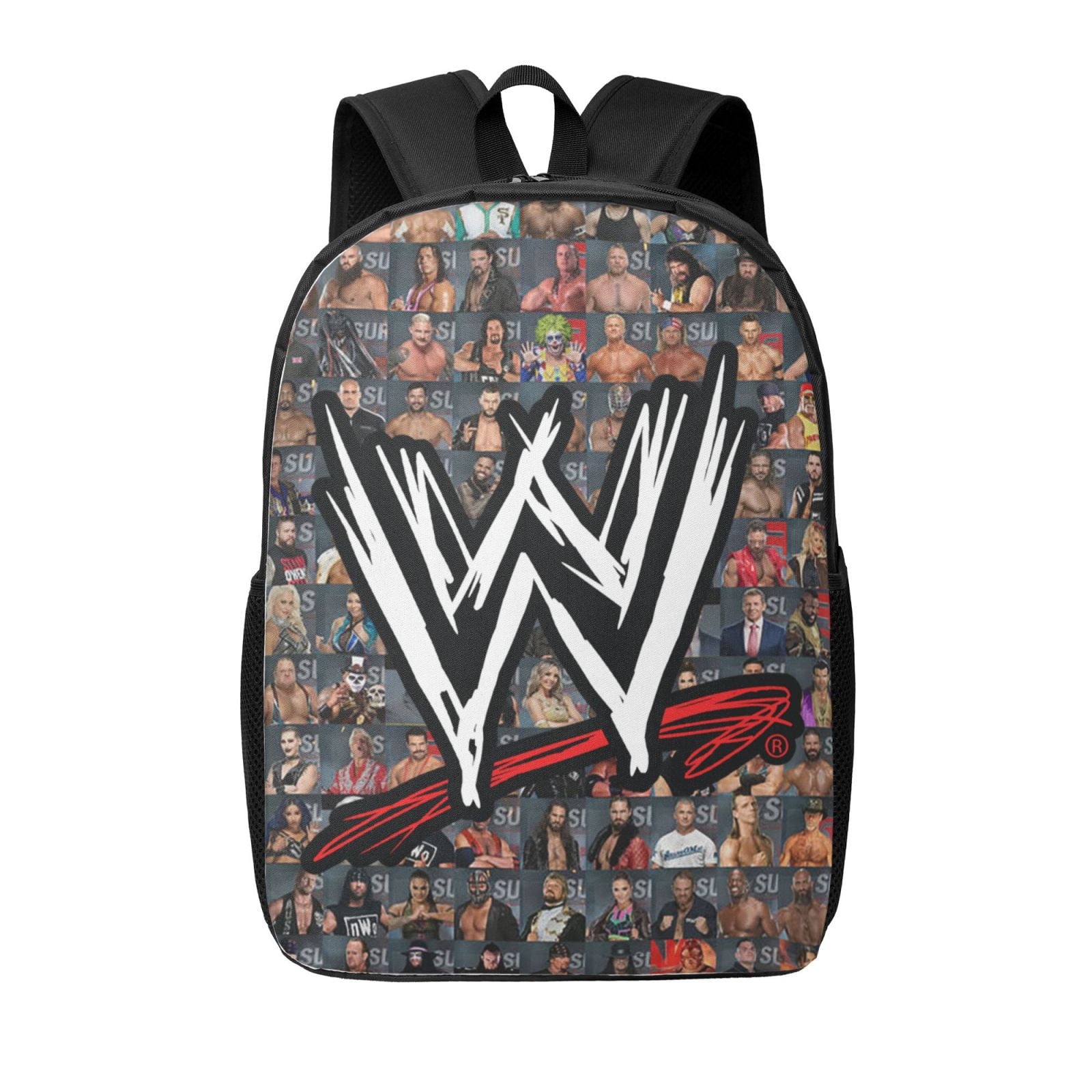 WWE Backpack Bookbag Casual Daypack Travel Backpacks for Work Hiking Camping