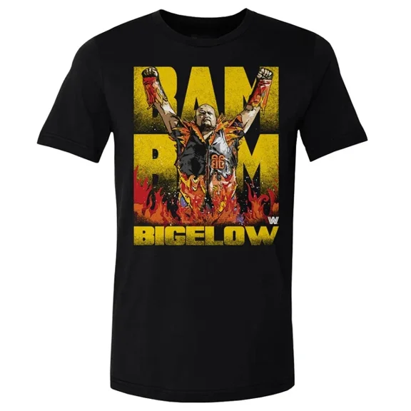 WWE Bam Bam Bigelow Unisex All Size S To 5Xl T-shirt 2025 #1 ,Black Color,Size L