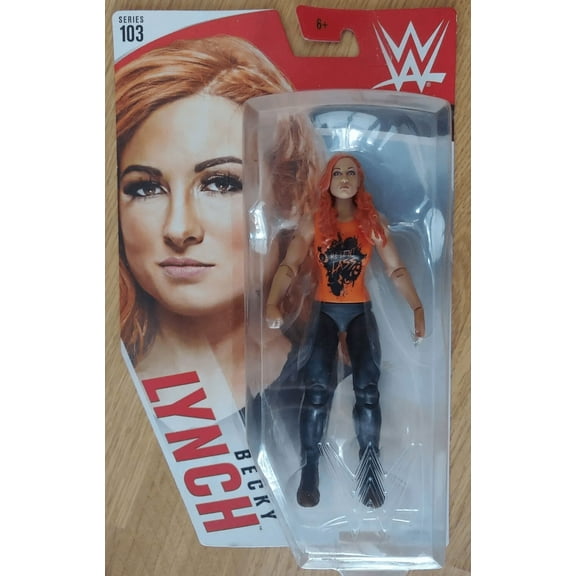 WWE Basic Becky Lynch Series 103 Chase Variant Action Figure ORANGE SHRIT