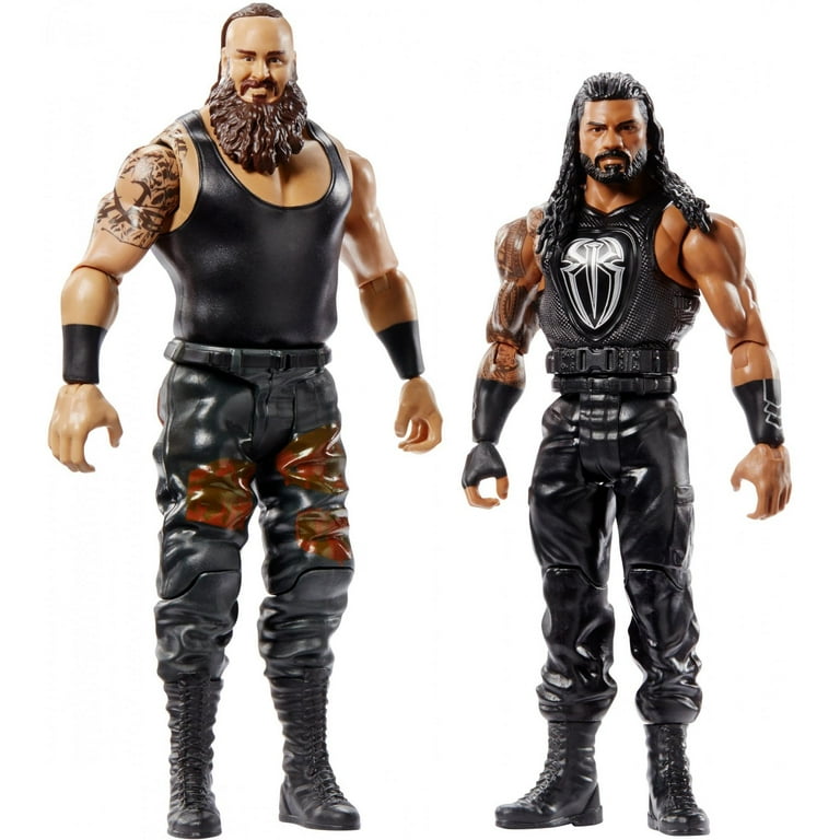 WWE Battle Pack Braun Strowman vs Roman Reigns Action Figure Set