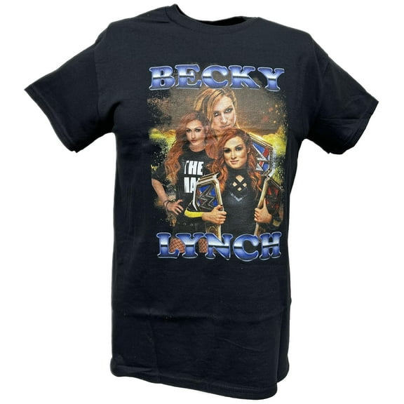 WWE Becky Lynch The Man Mens Black T-shirt