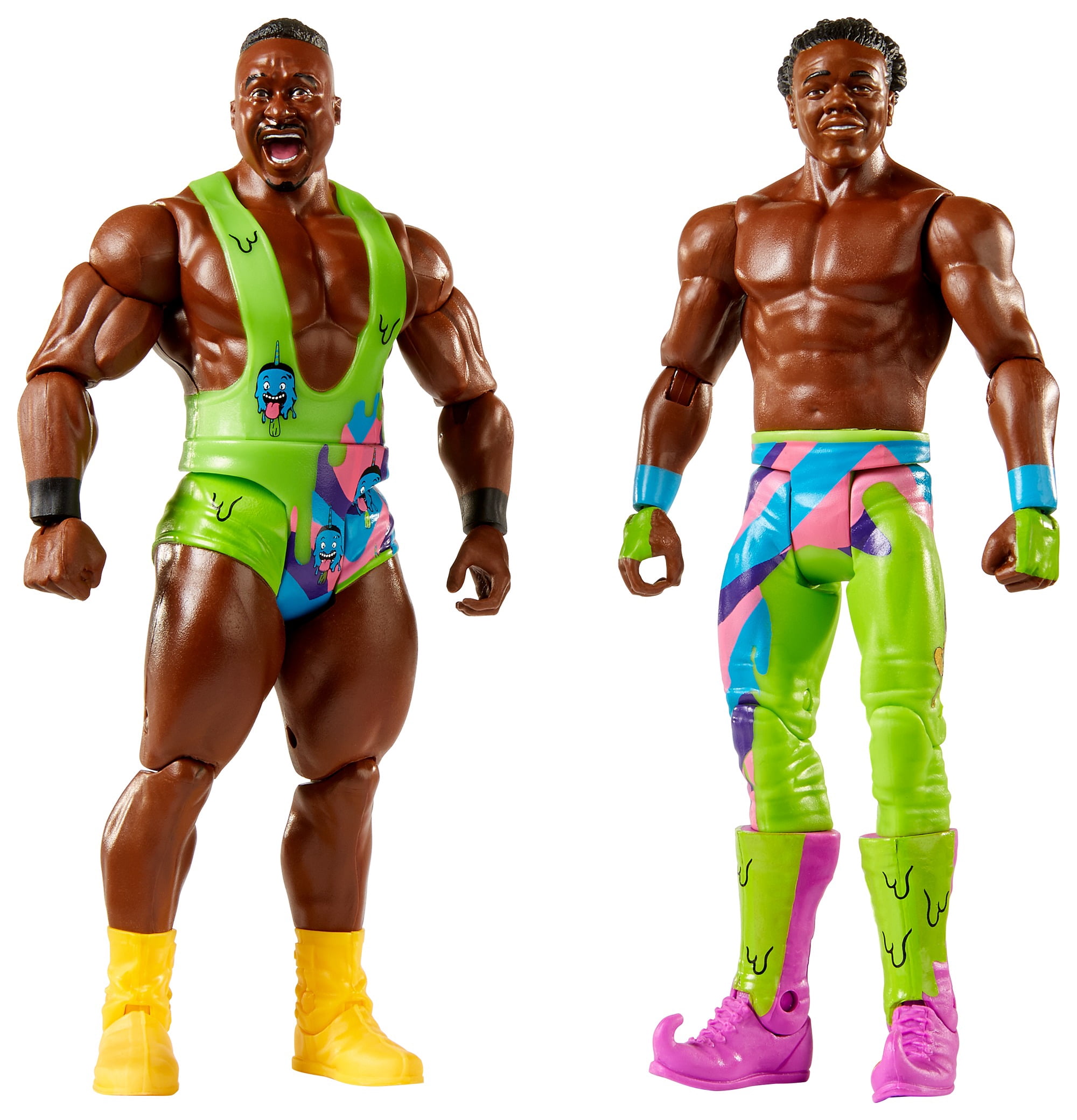 WWE Big E & Xavier Woods 2-Pack - Walmart.com