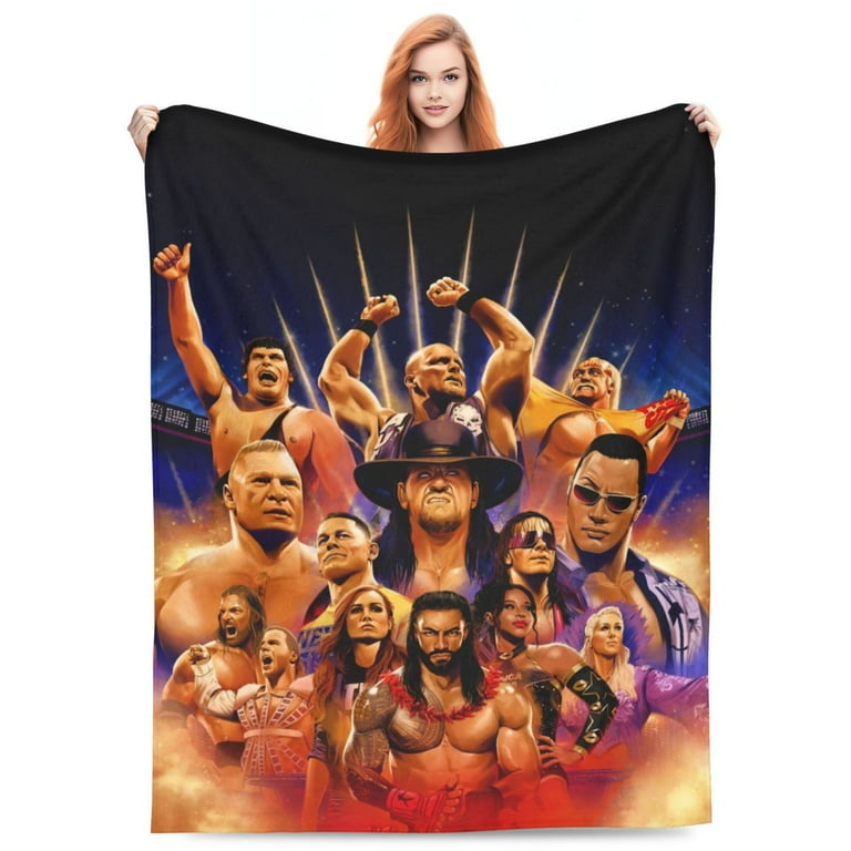 Wwe blanket walmart hotsell