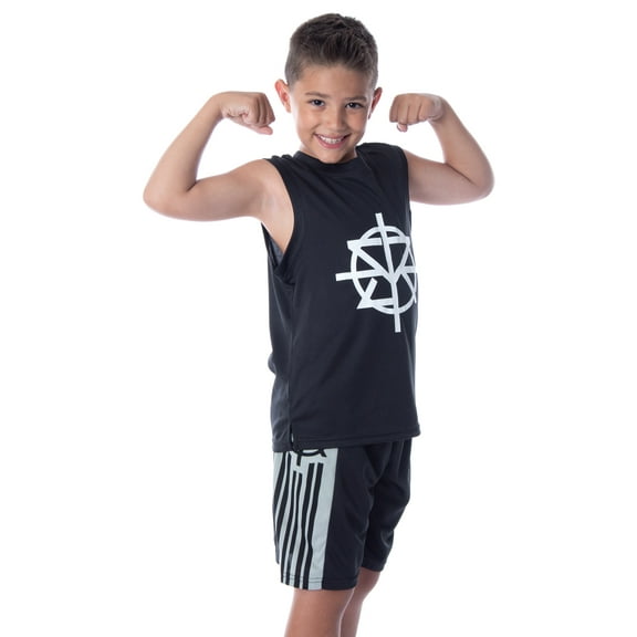 WWE Boys' Seth Rollins For The Greater Good Tank Short Sleep Pajama Set
