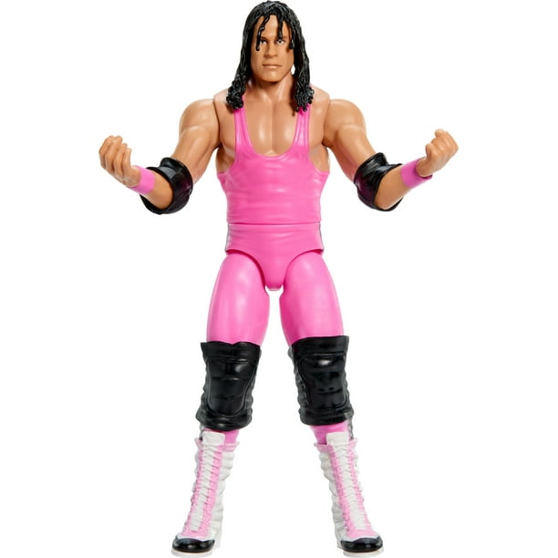 WWE Bret “Hit Man” Hart Action Figure, 6-inch Collectible