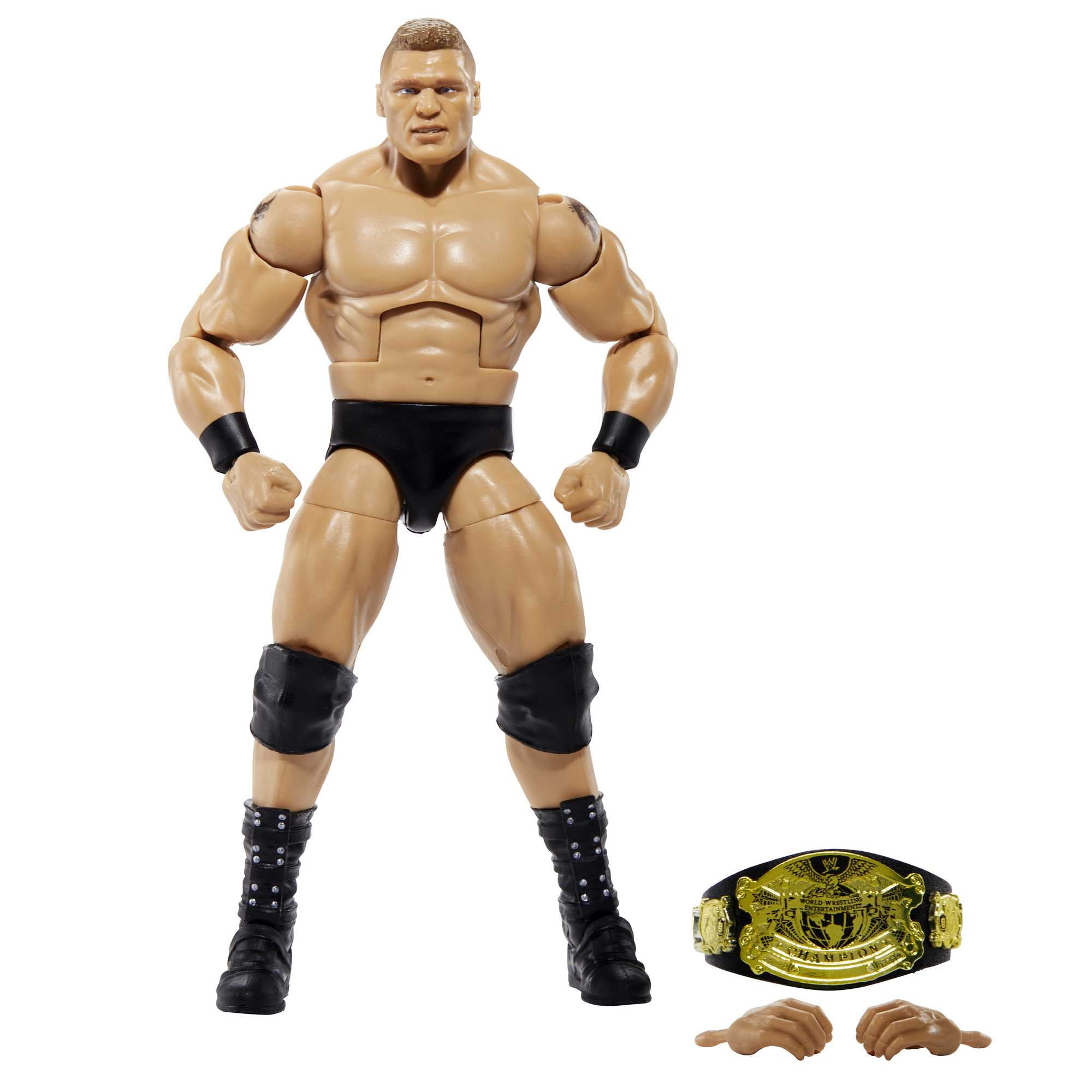 WWE Brock Lesnar Best of Ruthless Aggression Elite Collection Action Figure with Accessory Walmart Exclusive