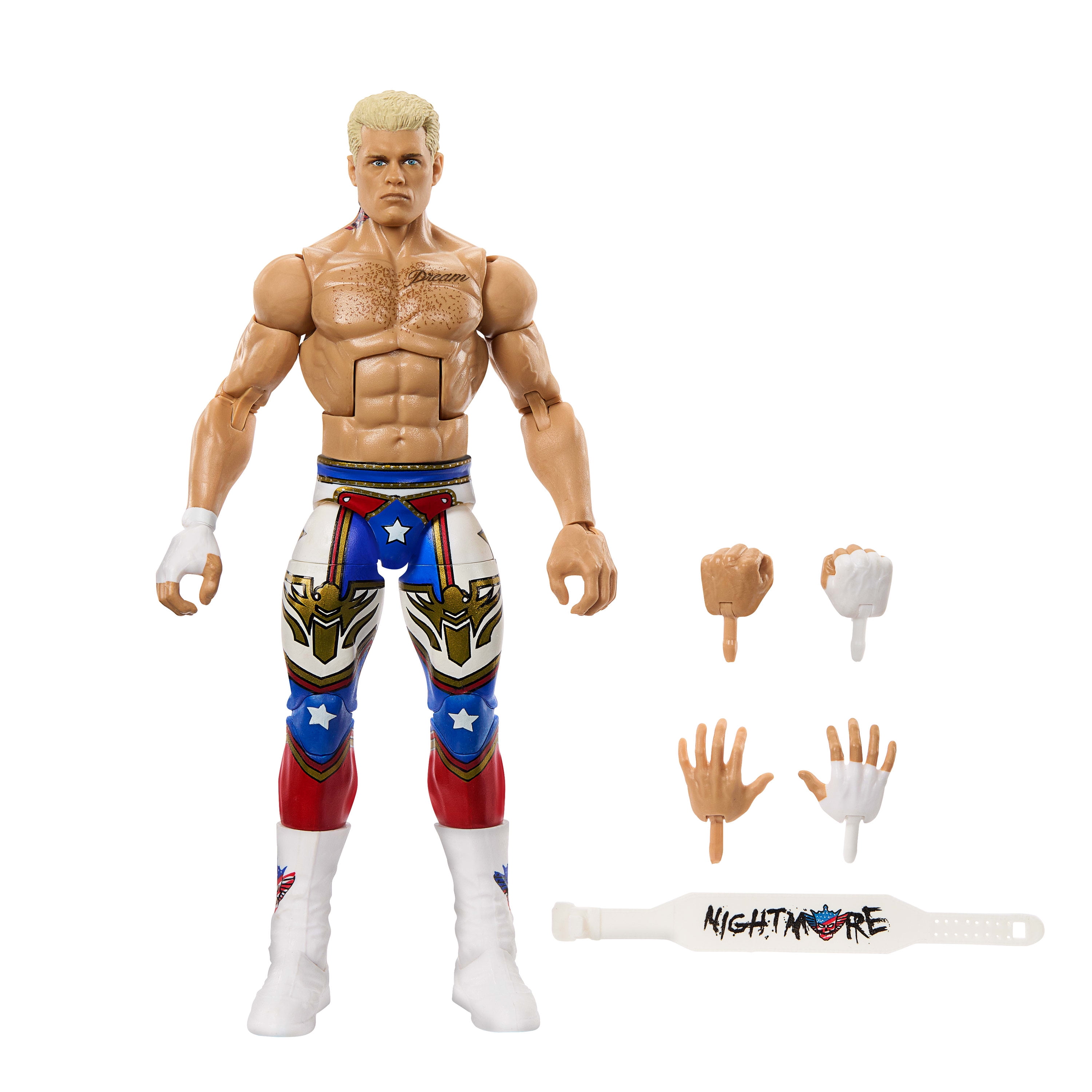 WWE Elite Cody Rhodes Action Figure, Greatest Hits 2025, 6-inch Collectible with Articulation \u0026 Accessories