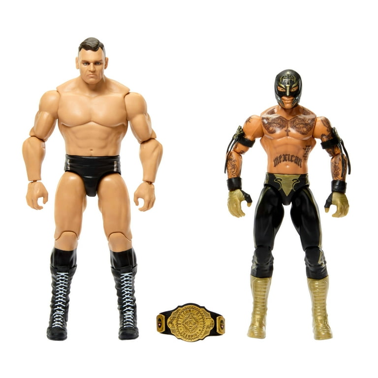 WWE MYSTERIO &BATISTA&BENOIT フィギュア WWE Championship Showdown Rey Mysterio & Gunther 2-Pack Action