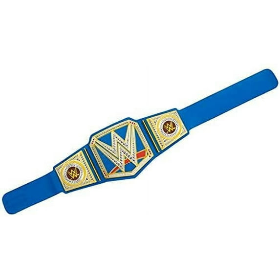 WWE Championship Title Belt Featuring Styling, Metallic Medallions, Leather-Like Belt & Adjustable Feature That Fits Waists of Kids 8 and Up
