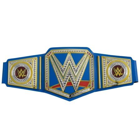 WWE Championship Title Featuring Authentic Styling, Metallic Medallions, Leather-like Belt & Adjustable Feature that Fits Waists of Kids 8 and Up